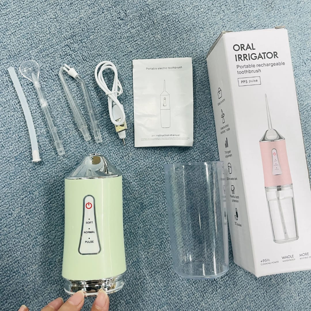 Rechargeable portable toothbrush