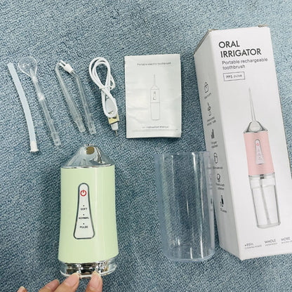 Rechargeable portable toothbrush